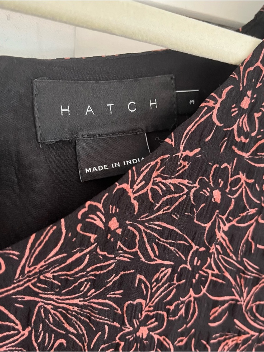 Hatch 3/4 Sleeve Popover Top